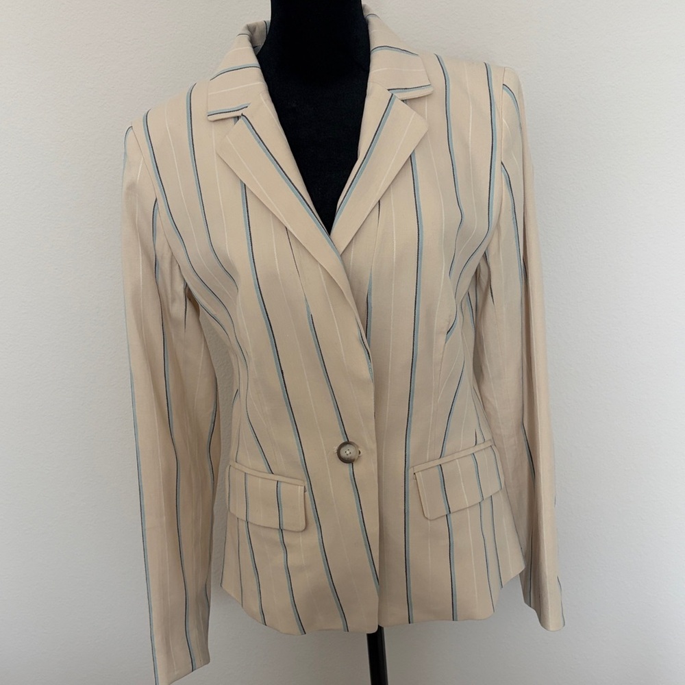 LOFT Striped Blazer
